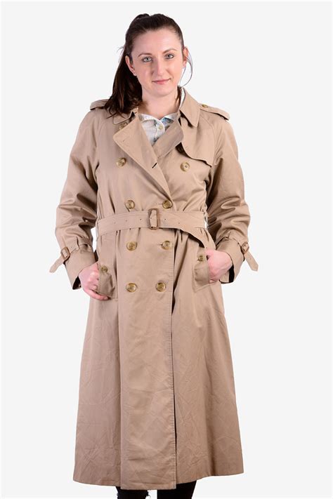 trench burberry femme vintage|2nd hand burberry trench coat.